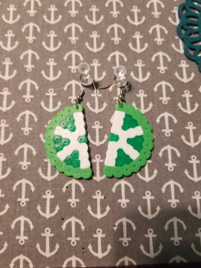 Lime Slice Earrings