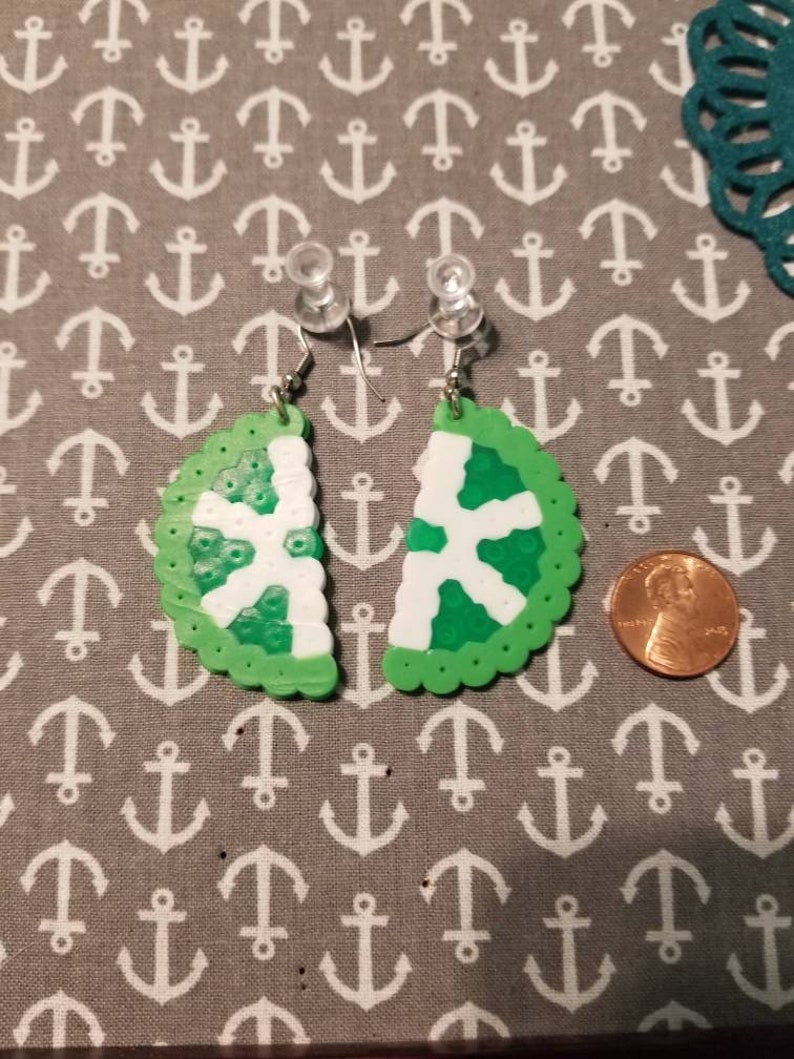 Lime Slice Earrings