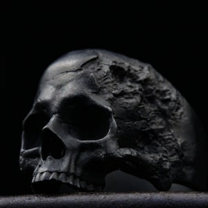 Gothic Ring Skull Knight Masonic Rock Handmade Jewelry Standard Maxilla Popular Details Exquisite Texture 925 Silver Brass Men and Women