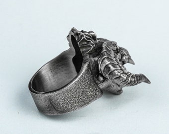 Demon Horn Imp Cerberus Ring of the Undying Horn Mythical