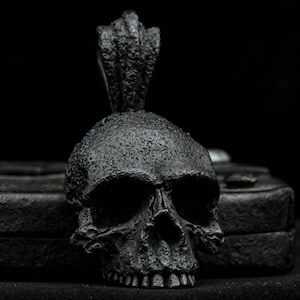 Jawless skull high-end mask pendant skull necklace Masonic motorcycle craftsman worship death jewelry 295 silver brass men and women