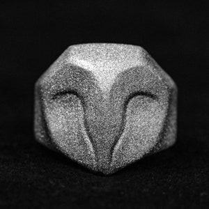 Fox Ring Wisdom Cunning Wild Carnivorous Dog Mammal Evil Fox Ornament European Culture 925 Silver Brass Men and Women