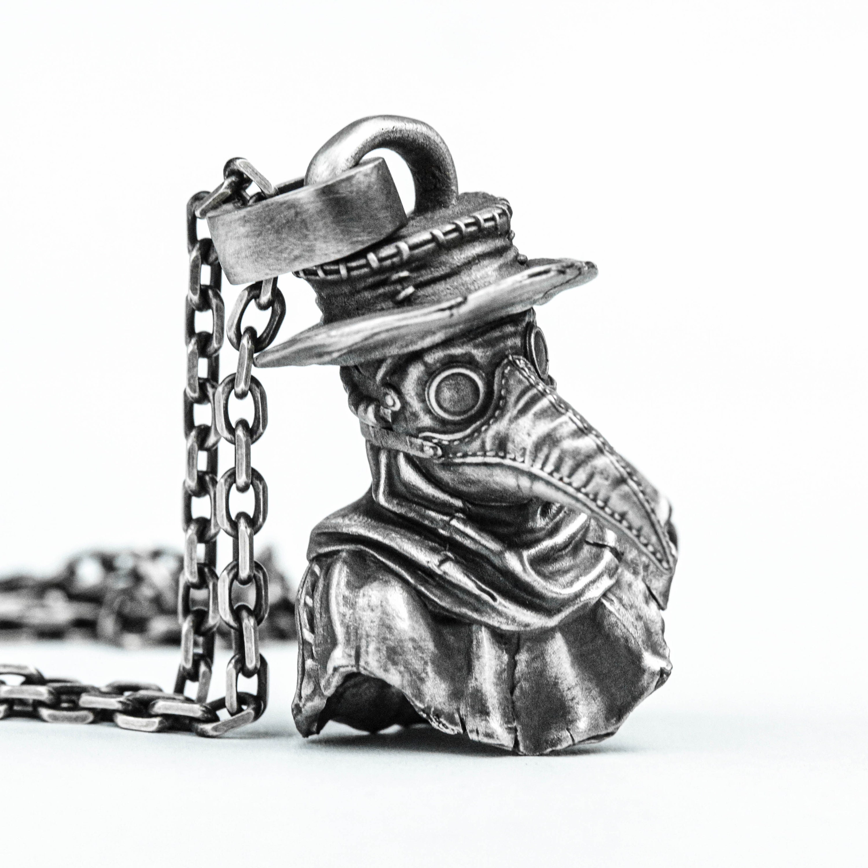 Plague Doctor Necklace - Etsy | Doctor necklace, Plague doctor, Doctor  earrings