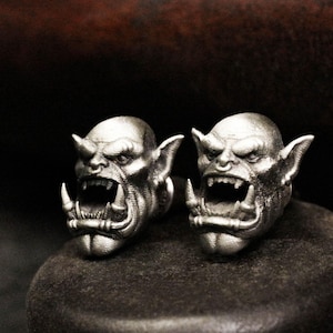 Orc earrings，Half-orc earrings