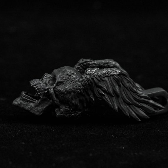 Totenkopf - Gothic Skull Halskette - Todeshalskette