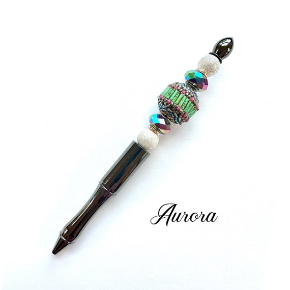 Handcrafted Beaded Pen, Sparkle, Fun Pens, Birthday Gifts, Retirement  Gifts, Black Pen, Unique Gifts, Fancy Pen, Colorful Gift, Mom Gifts 
