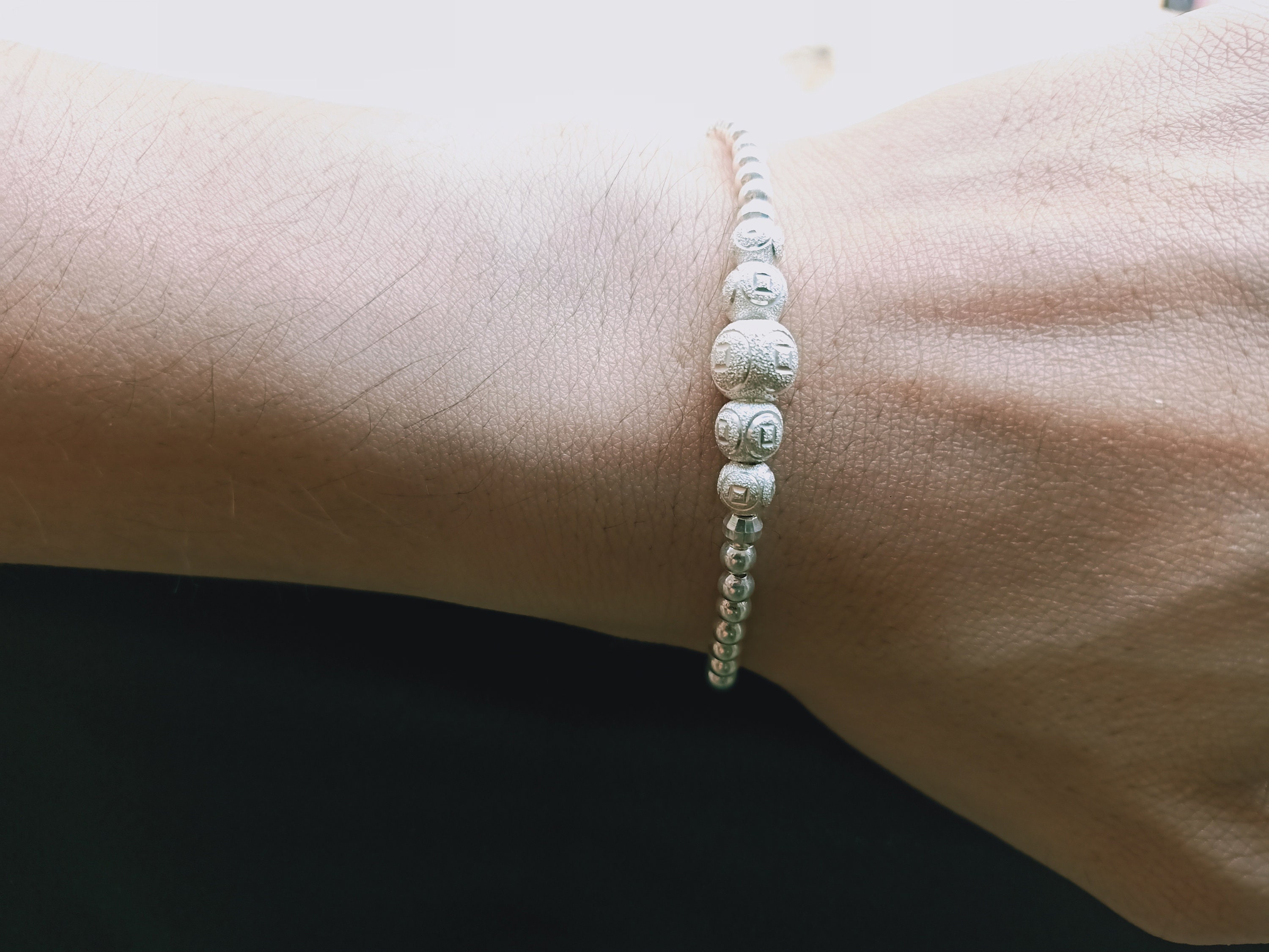 Feng Shui Charm Bracelet Prosperity and Health Silver | Etsy