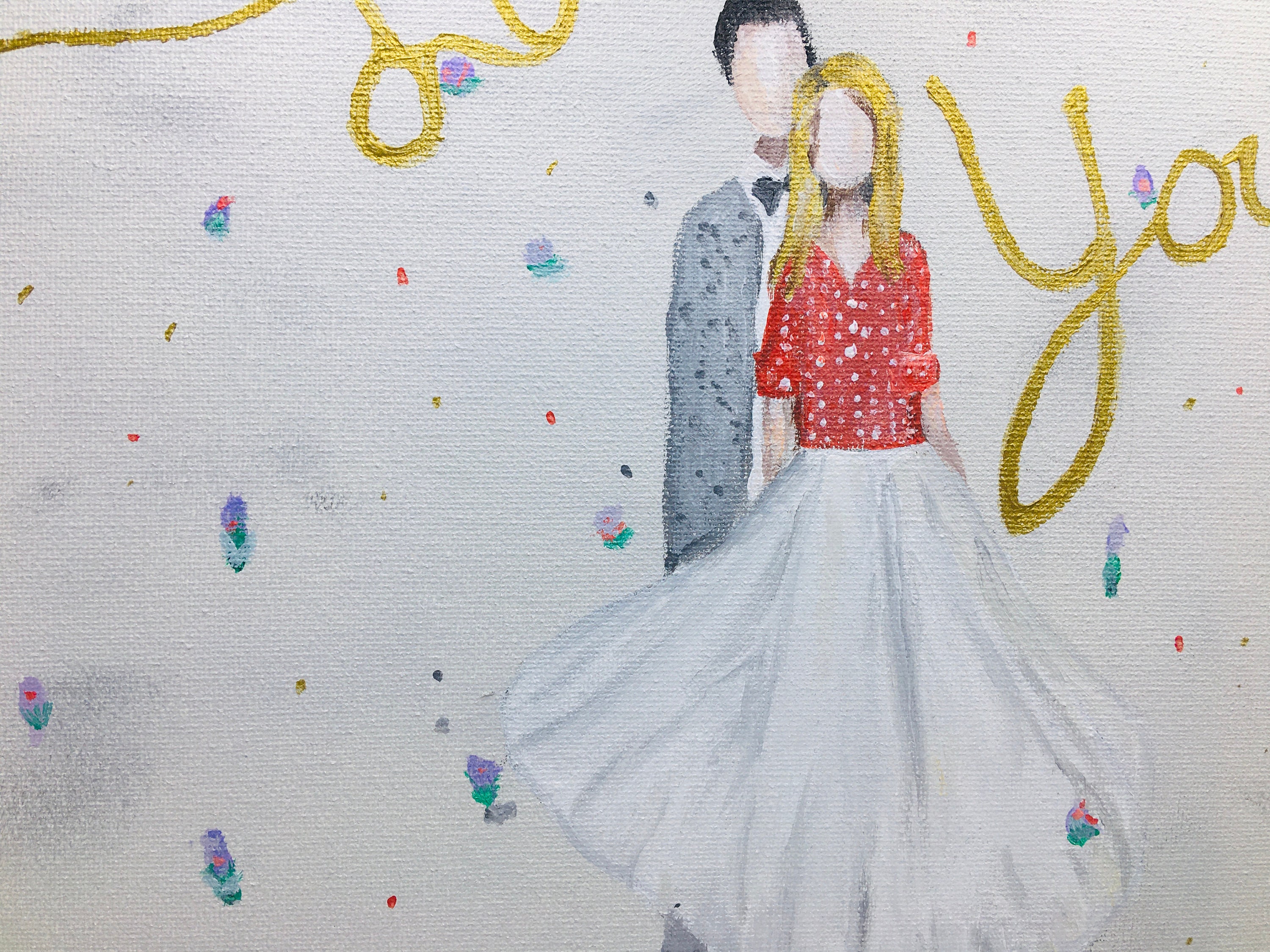 Original Painting Acrylic Painting on Canvas Love Painting - Etsy UK