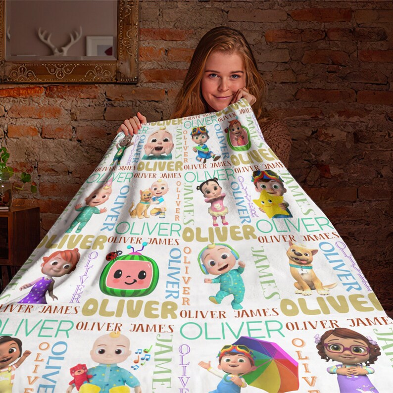 Personalized Blanket Baby Name Blanket Etsy Canada