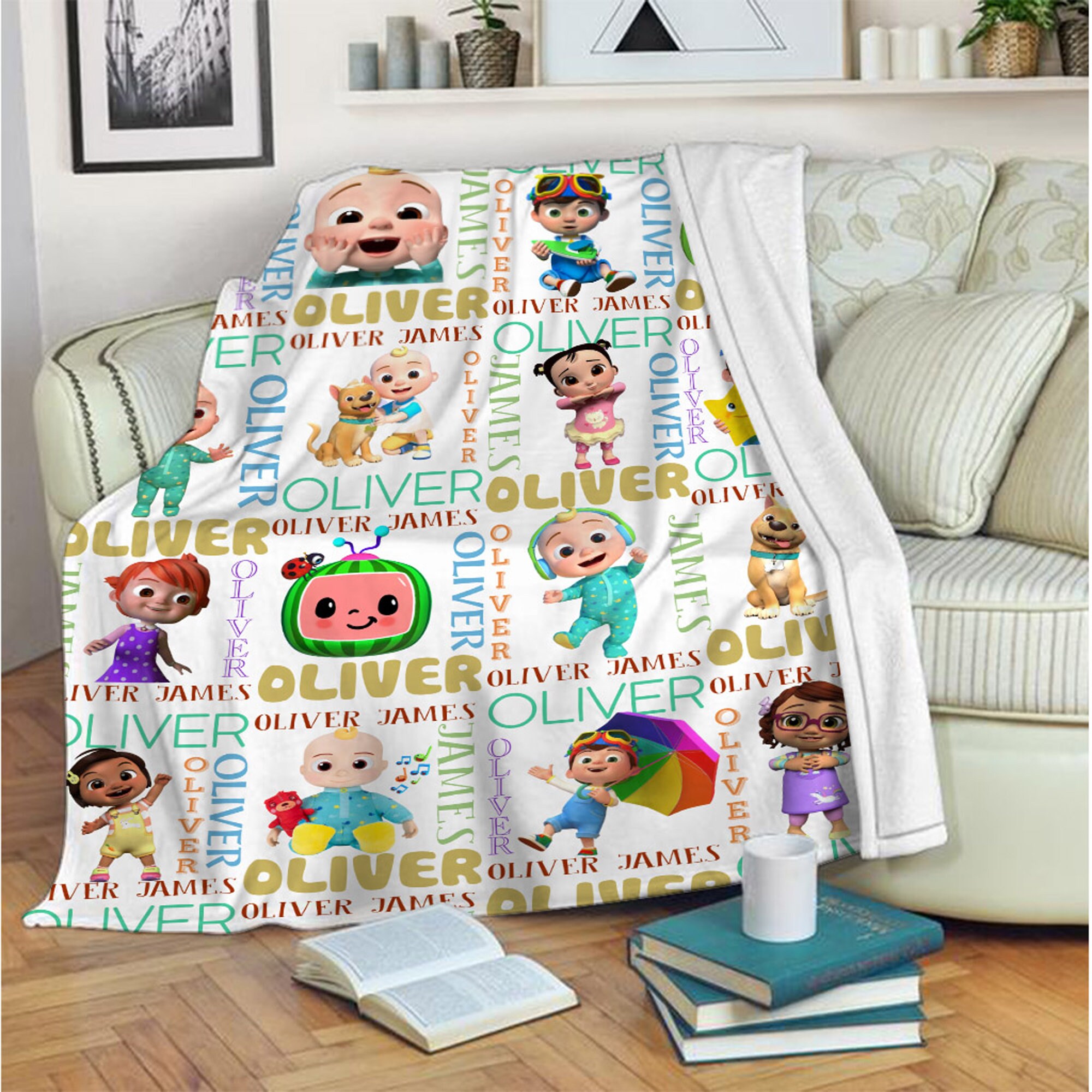 Personalized Blanket Baby Name Blanket Etsy Canada
