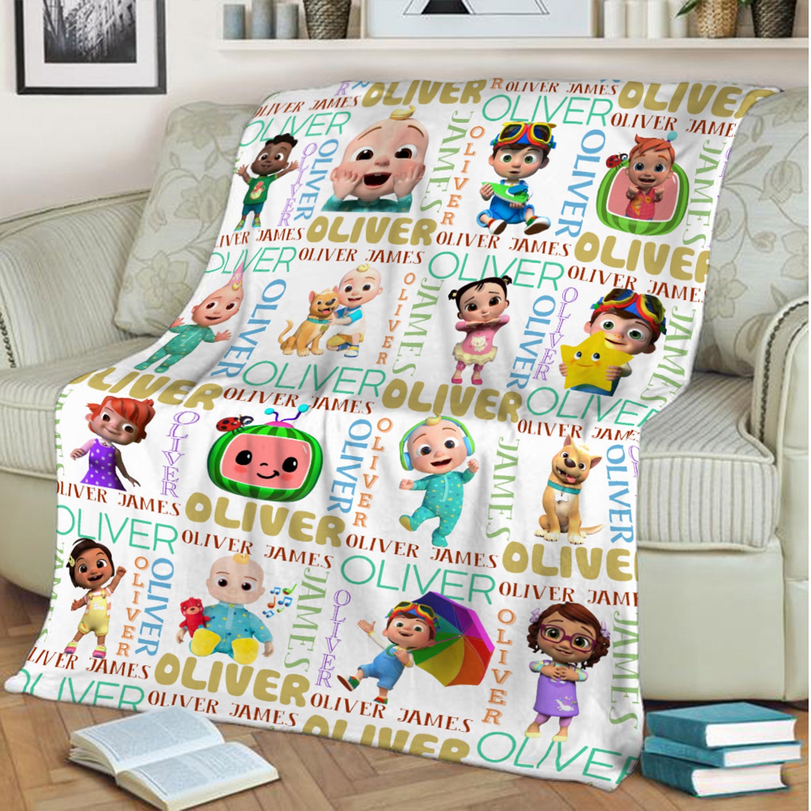 Personalized Blanket Baby Name Blanket Etsy Canada