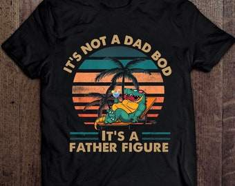daddy of 2 fun twins cool loving papa Father\u2019s Day Card daughters Alligator Dad with two kids from mom playing with kids sons