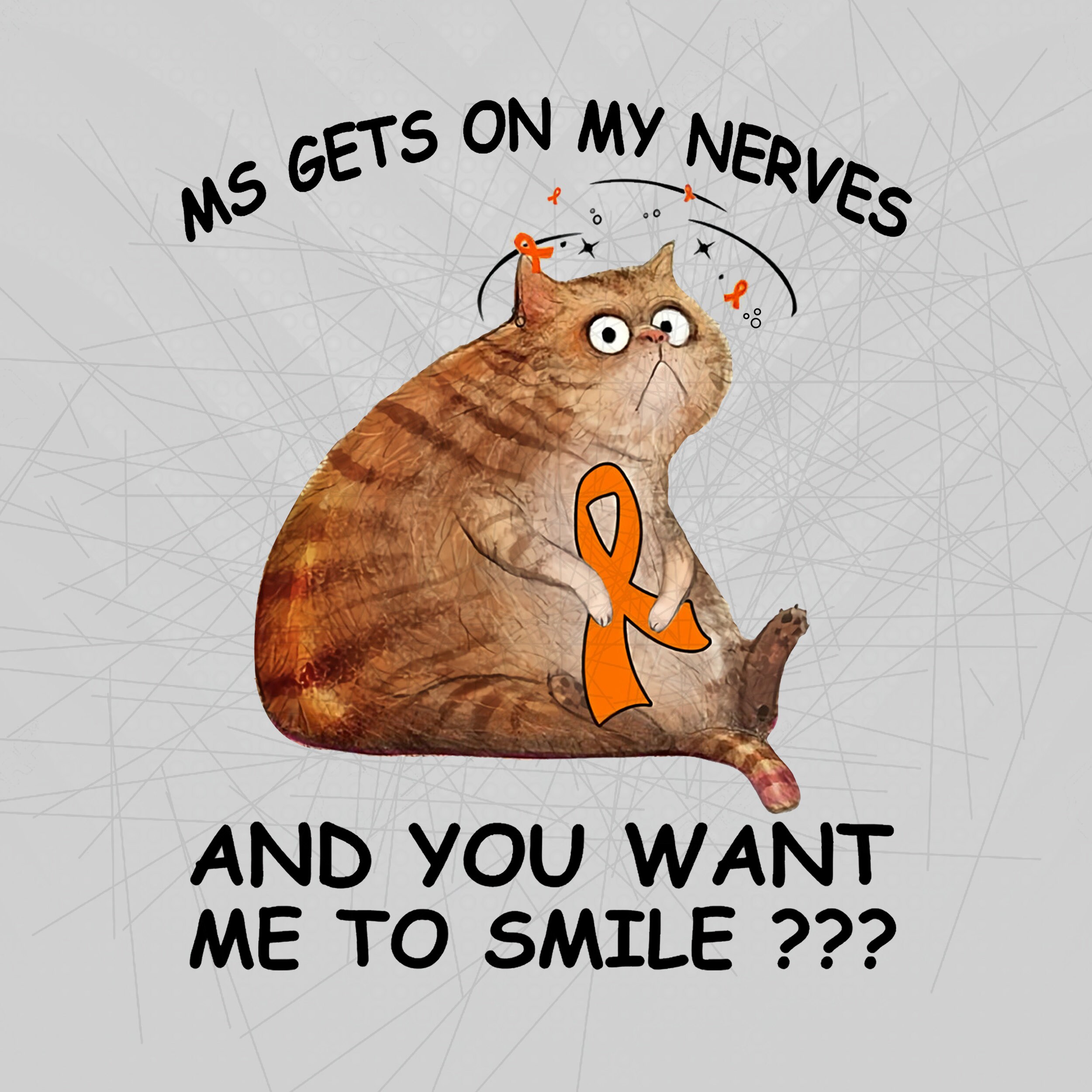 MS Gets On My Nerves And You Want Me To Smile Multiple Etsy UK