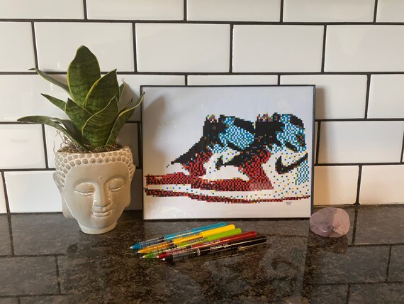 Cave of Pixels Sports Pixel Bead Art - Cave of Pixels