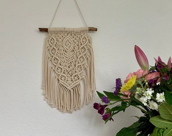 Makramee Wandbehang "DALIA" | Boho Wohndekoration | Wanddeko