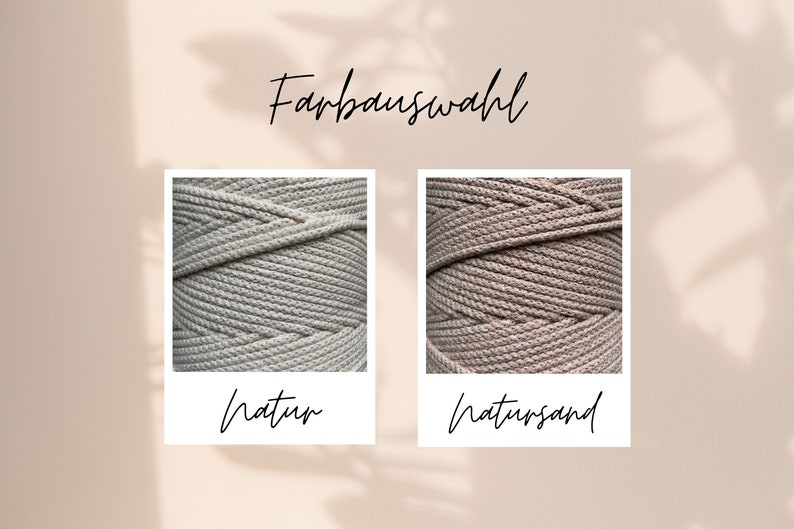 3er Set Blumenampel Makramee - 105 Cm, Baumwollseil, Inkl. Haken Für Garten & Balkon