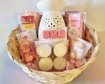 Wax Melt Hamper Gift Set Mum Nan Stepmum