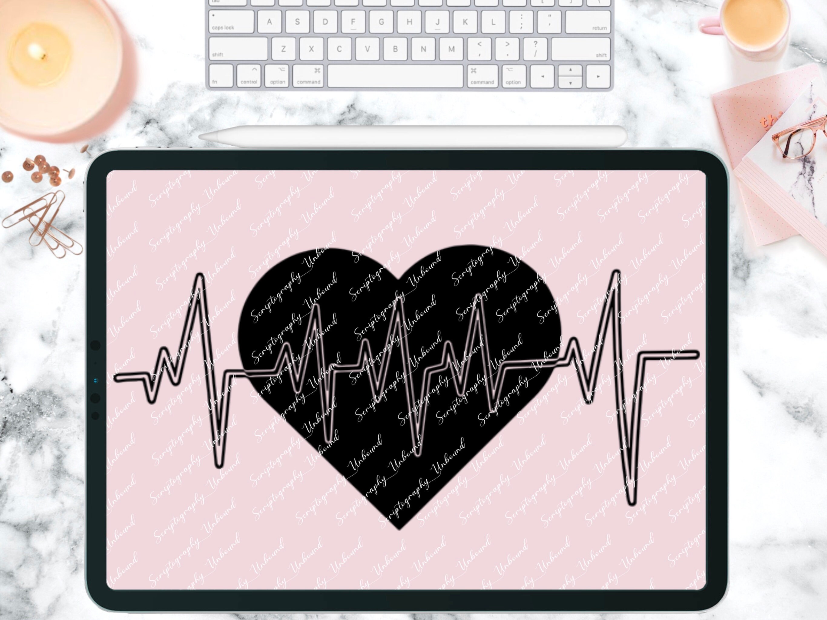 Beating Heart svg/png/jpeg/pdf/psd File for Cut Machine | Etsy