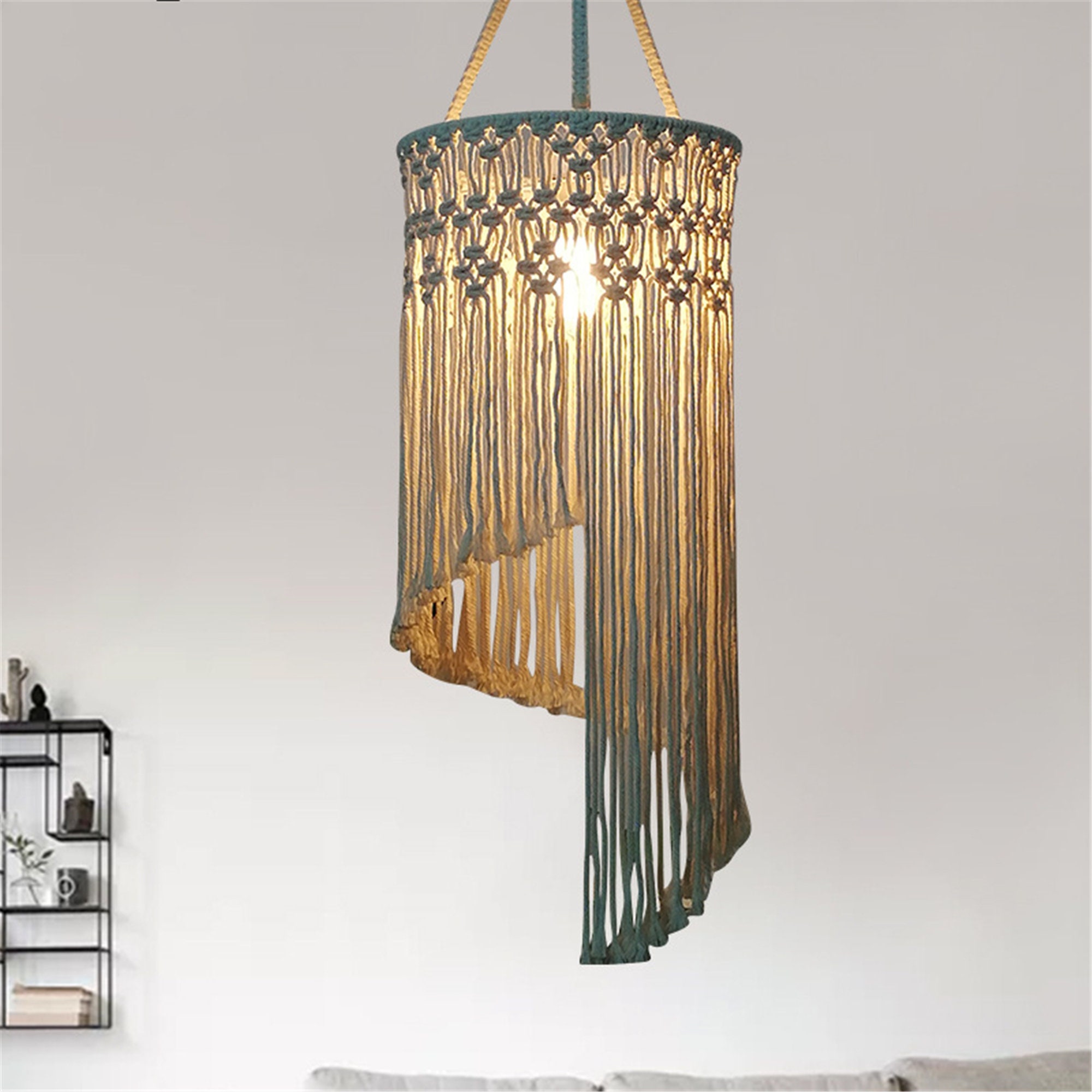 LampshadeHandmade Woven LampshadeWoven LampshadeWoven Etsy