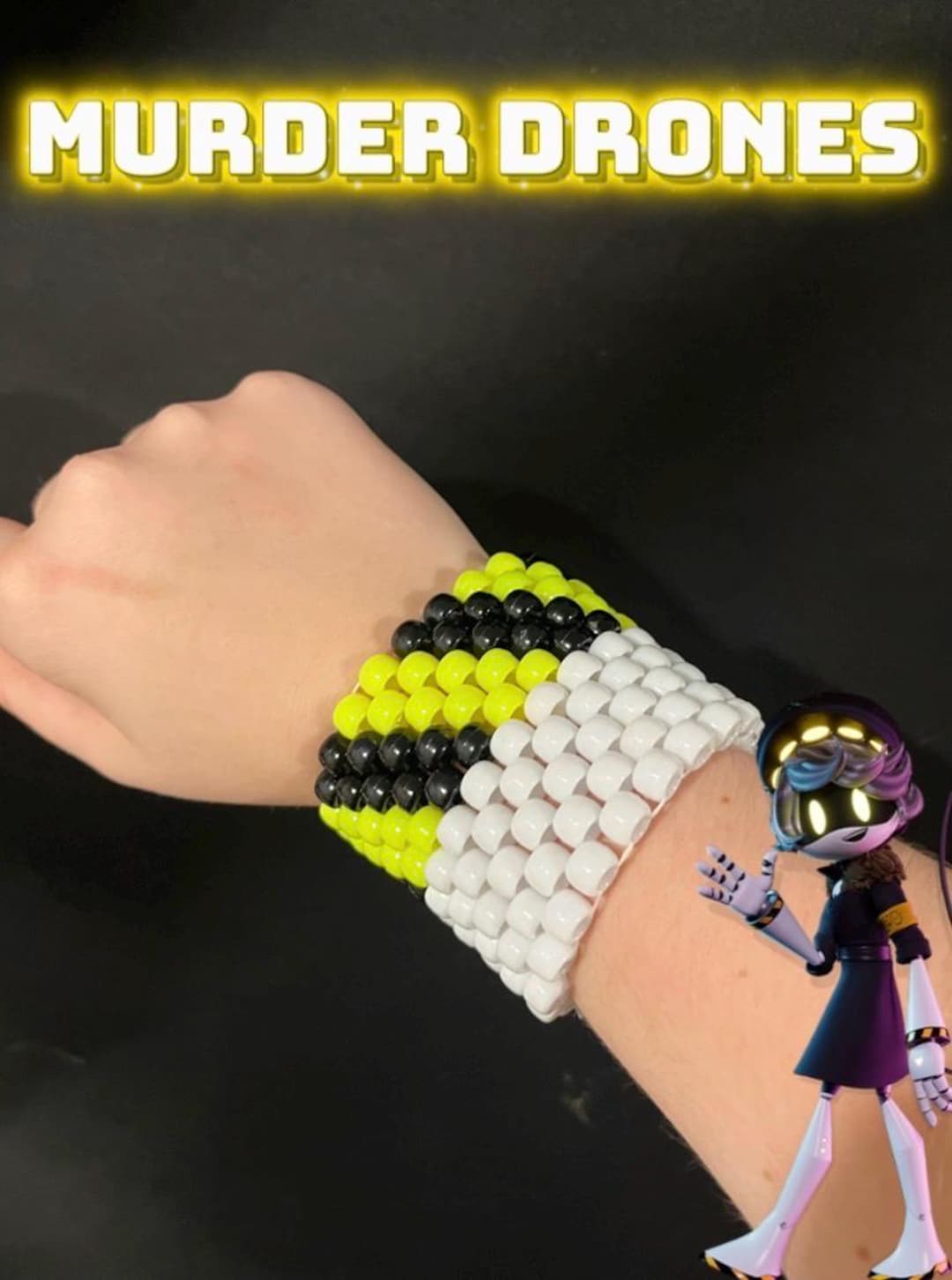 Murder Drones Kandi Cuff! - Etsy