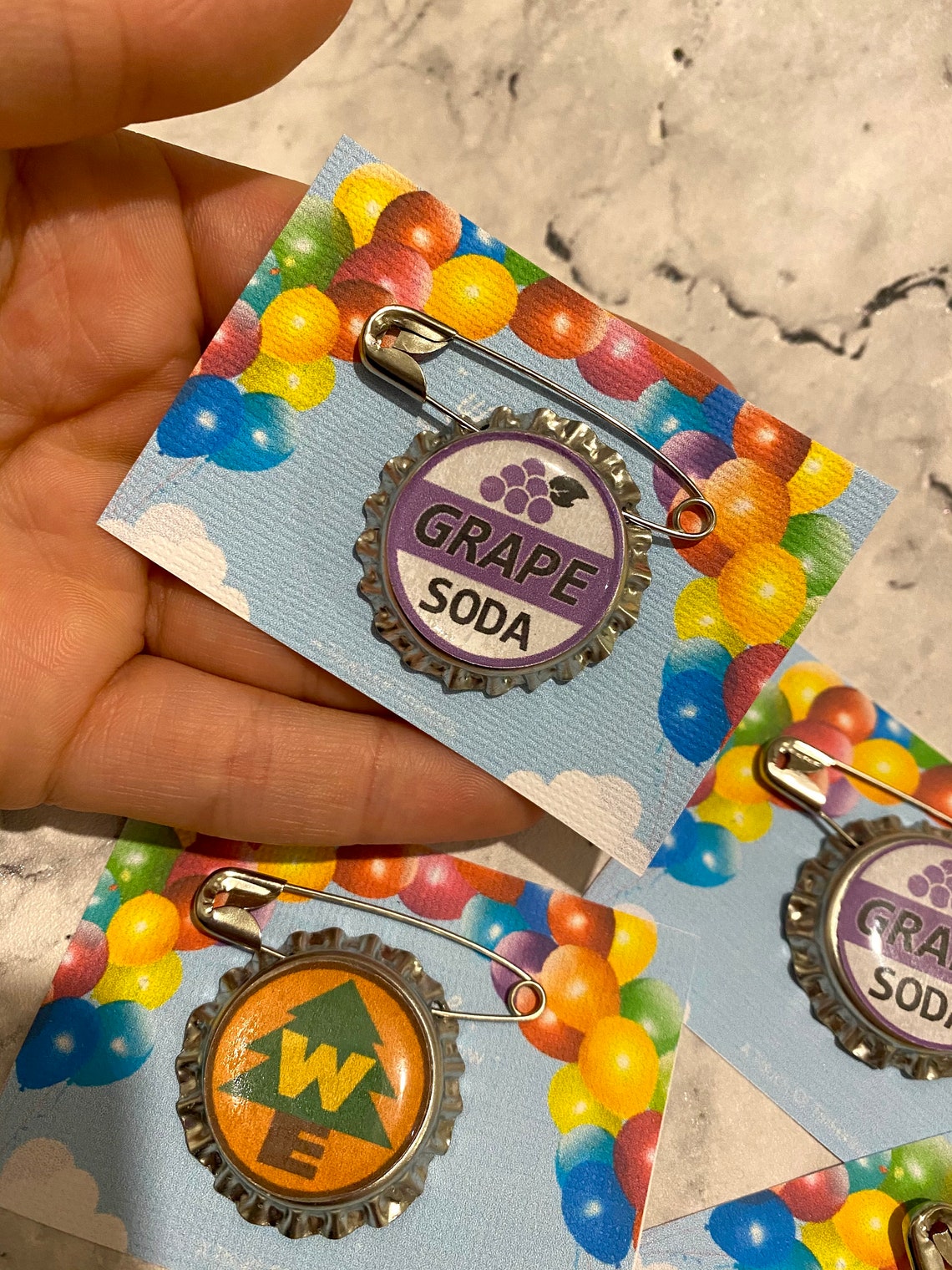 Ellie Up inspired Pin Badge Etsy