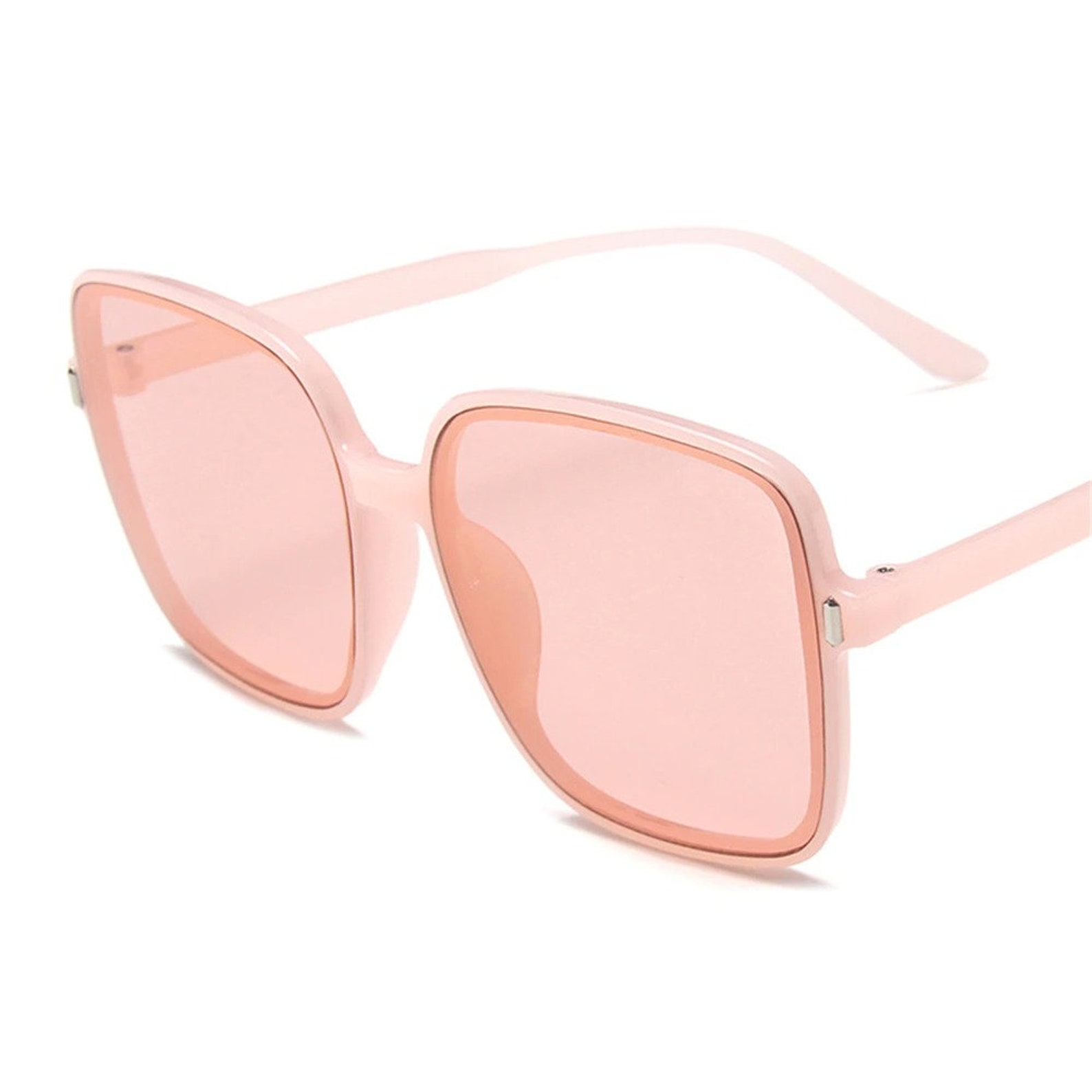 Designer Oversized Square Sunglasses Women Fashion Big Frame Etsy