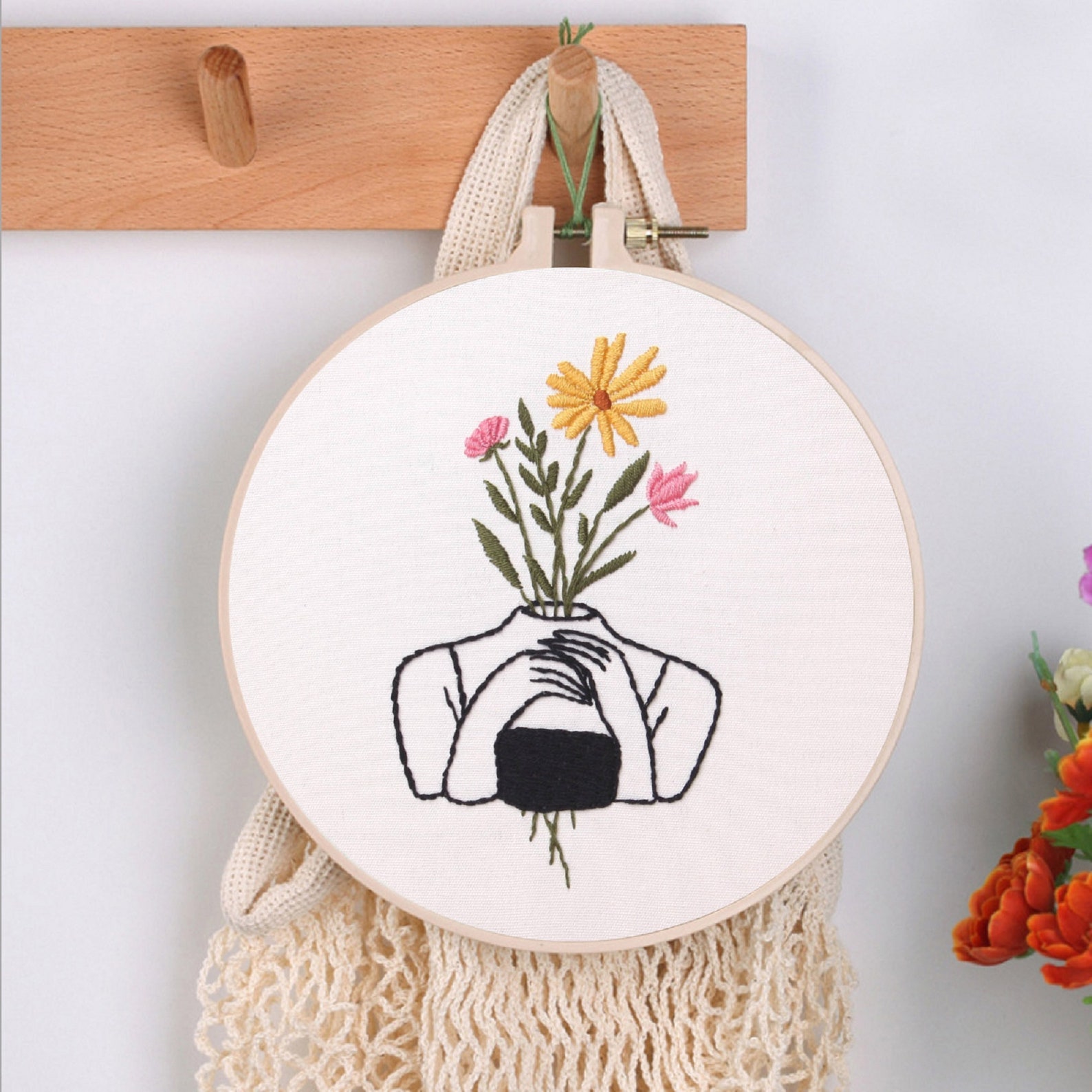 Beautiful Girl Embroidery Beautiful Girl Embroidery