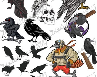 Download Raven Svg File Etsy