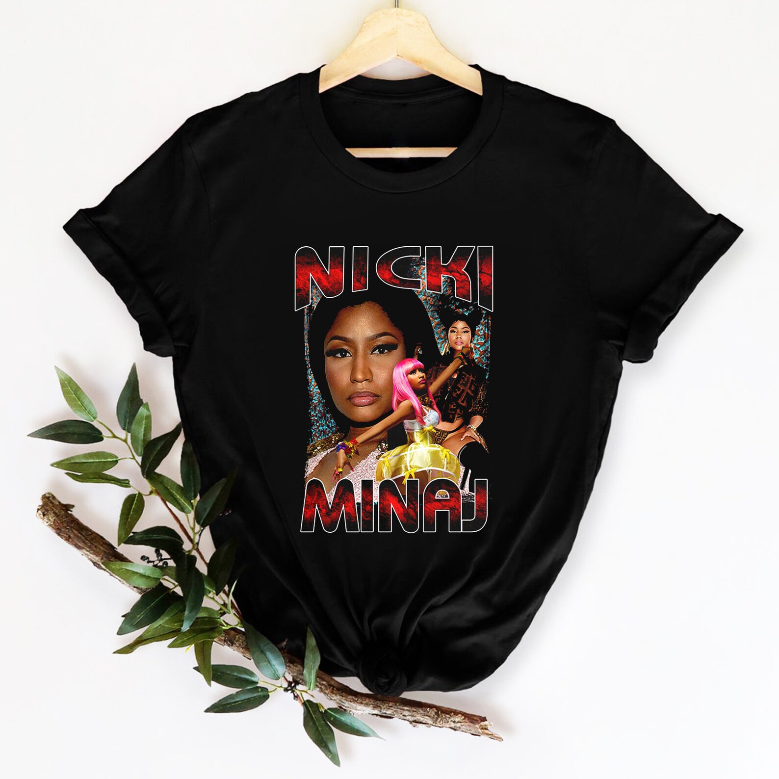 Nicki Minaj T Shirt Vintage Tee Retro 90s t shirt S5XL Etsy