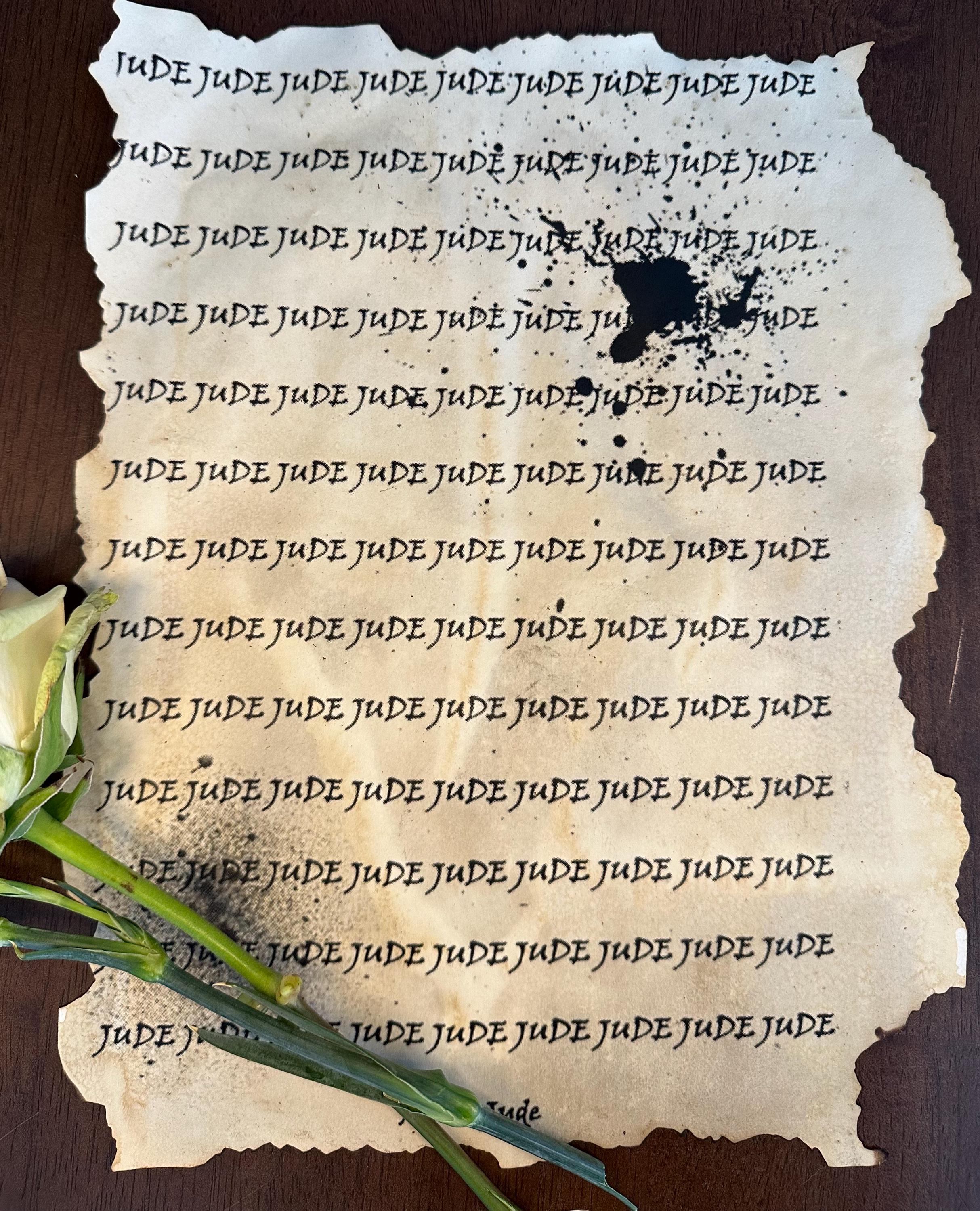 Cardans Letters to Jude - All 7 Letters From the Folk of the Air Trilogy by  Holly Black - Etsy