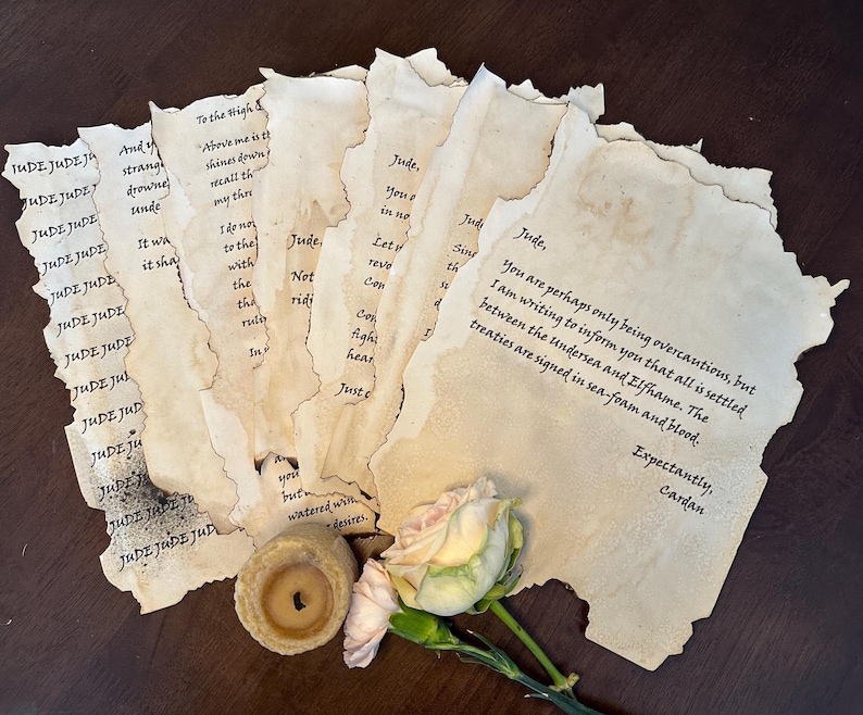 Cardans Letters to Jude - All 7 Letters From the Folk of the Air ...