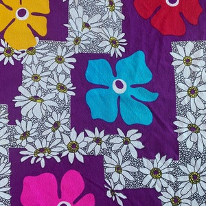 Vintage Hawaiian barkcloth fabric remnants.