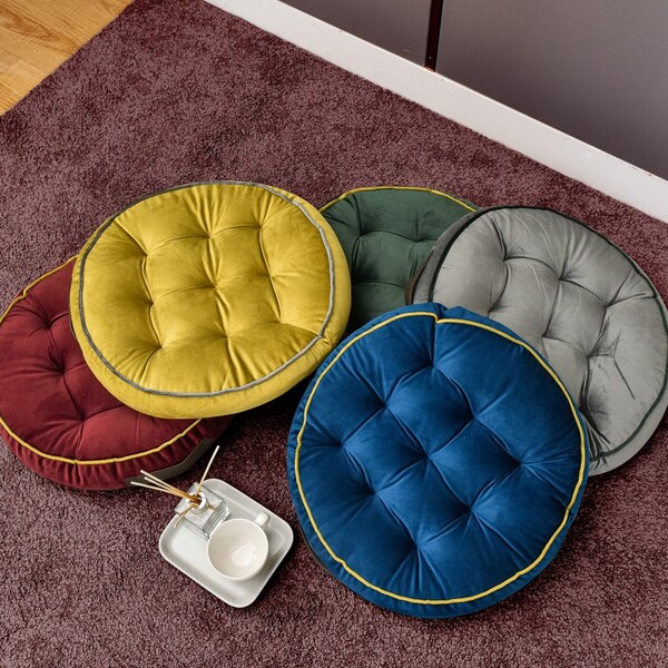 Round Chair Pads Etsy UK