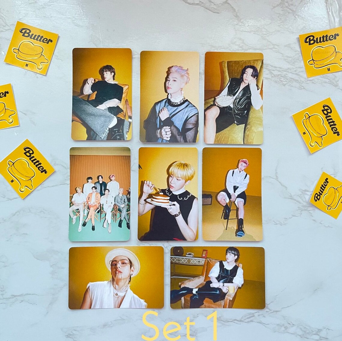 BTS Butter Photocard Set Etsy