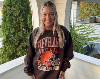 Unisex Cleveland Browns Football Sweatshirt