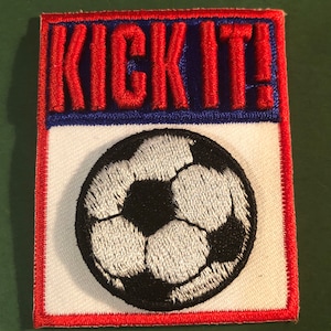 Iron on Soccer Ball Appliqué Patch