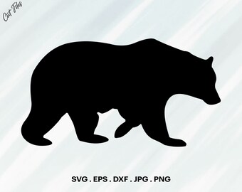Download Clip Art Bear Family Forest Svg Animal Gift Bear Svg Ekg Silhouette Png Eps Dxf Vinyl Decal Digital Cut Files Hunting Mama Bear Svg Baby Bear Art Collectibles