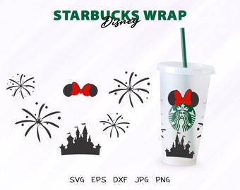 Disney Starbucks Svg Etsy