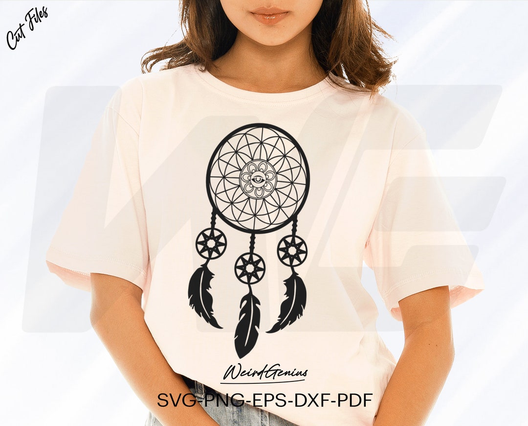 T-shirt Homme Motif Dreamcatcher Et Crâne De Bison - Culture Amérindienne - 100% Coton - Marque Tee Hunt