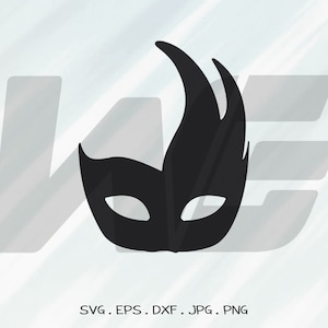 Maskerade Svg, Maskerade Maske SVG, geschnitten eisern Datei für Cricut, Clipart, digitaler Download, Vektor, Silhoutte, Svg, Eps, Dxf, Png, Jpg, Laser geschnitten