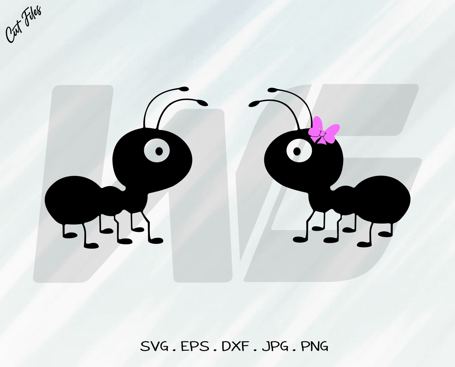 Ants Svg, Antz Svg, Ants Clipart, Cut File for Cricut, Clipart, Digital ...