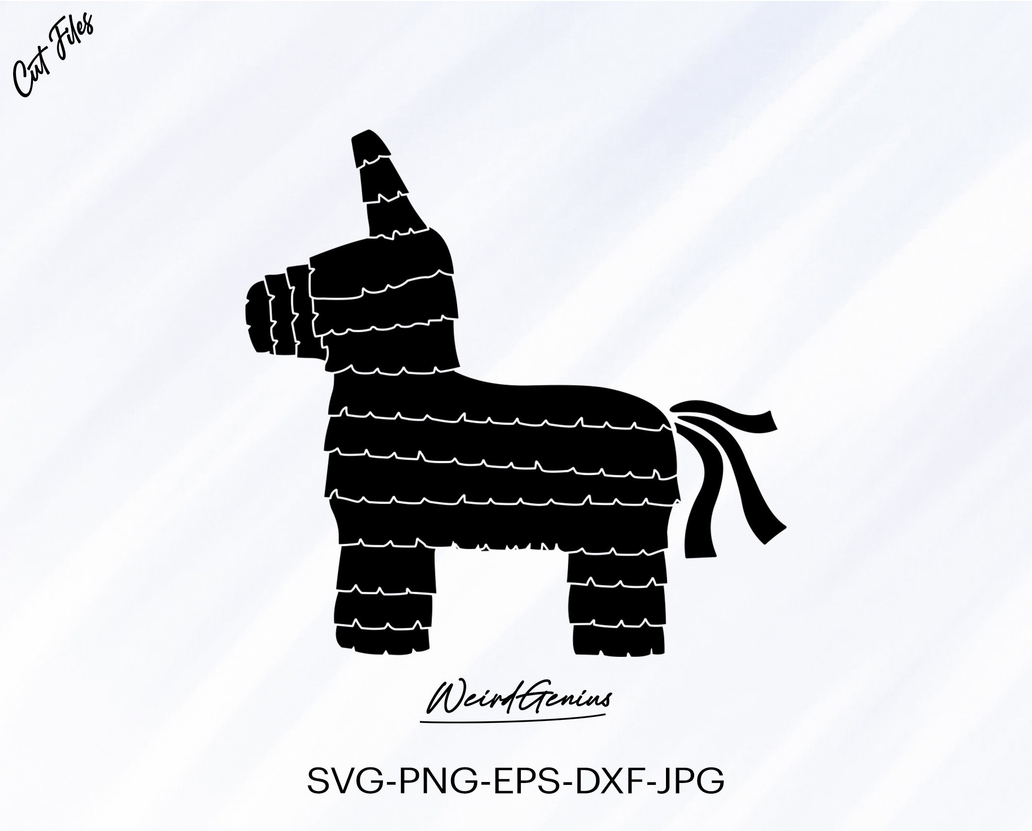 Pencil Mini Piñata SVG [FREEBIE!] – Studio Xtine