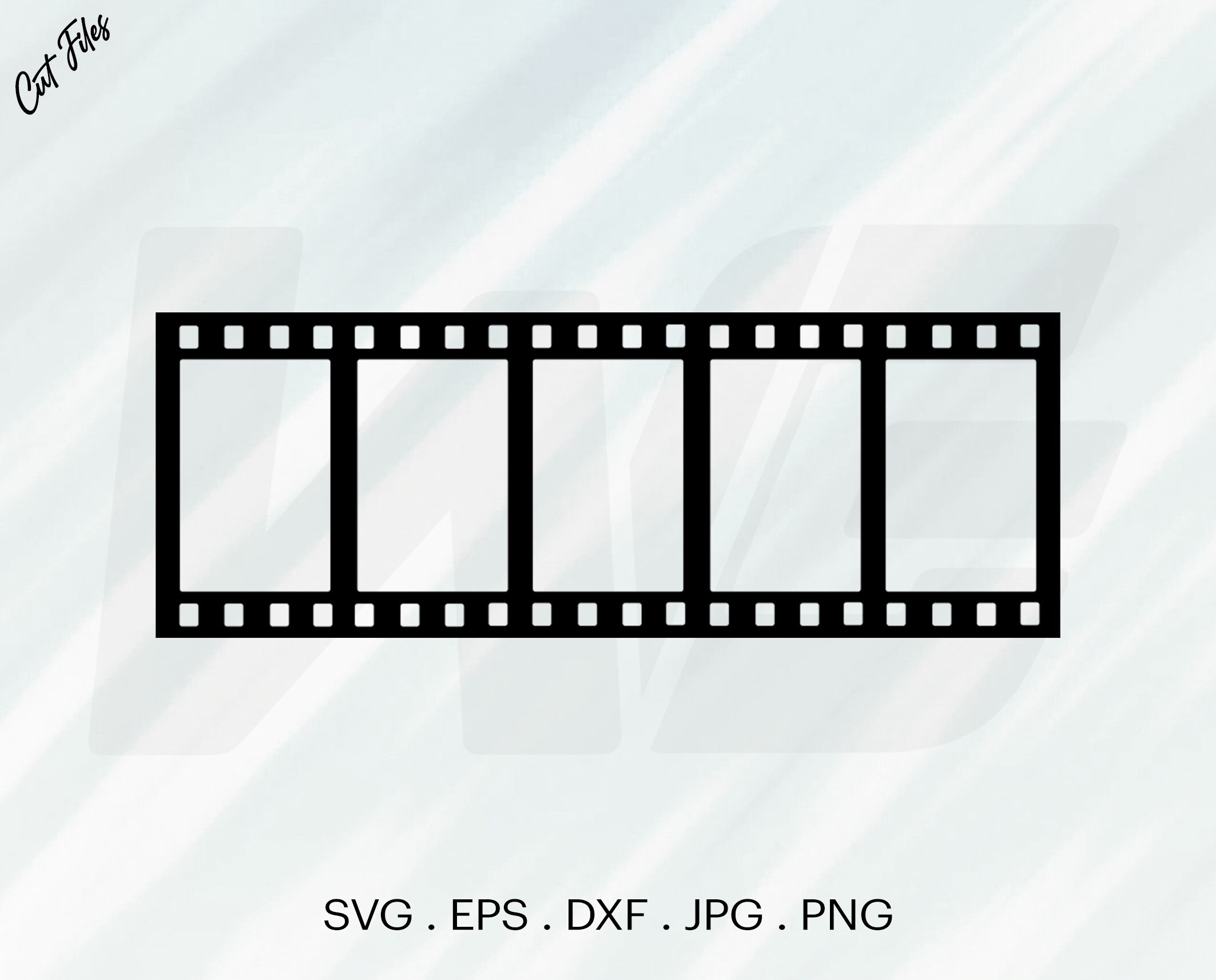 Film Strip SVG Film Roll SVG Camera Film Strip SVG Cut File Etsy