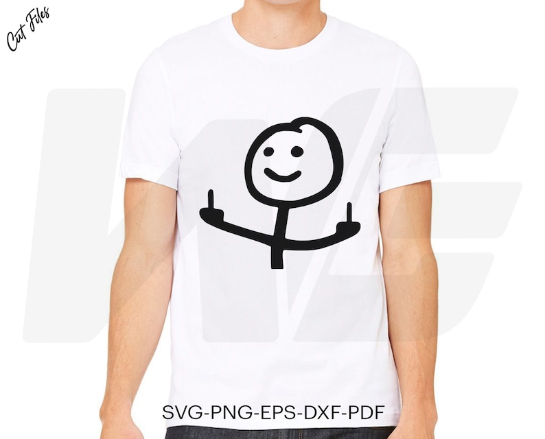 Middle Finger Dxf File Funny Middle Finger SVG Bundle, F You Digital Print (svg, Png, Eps, Dxf ...