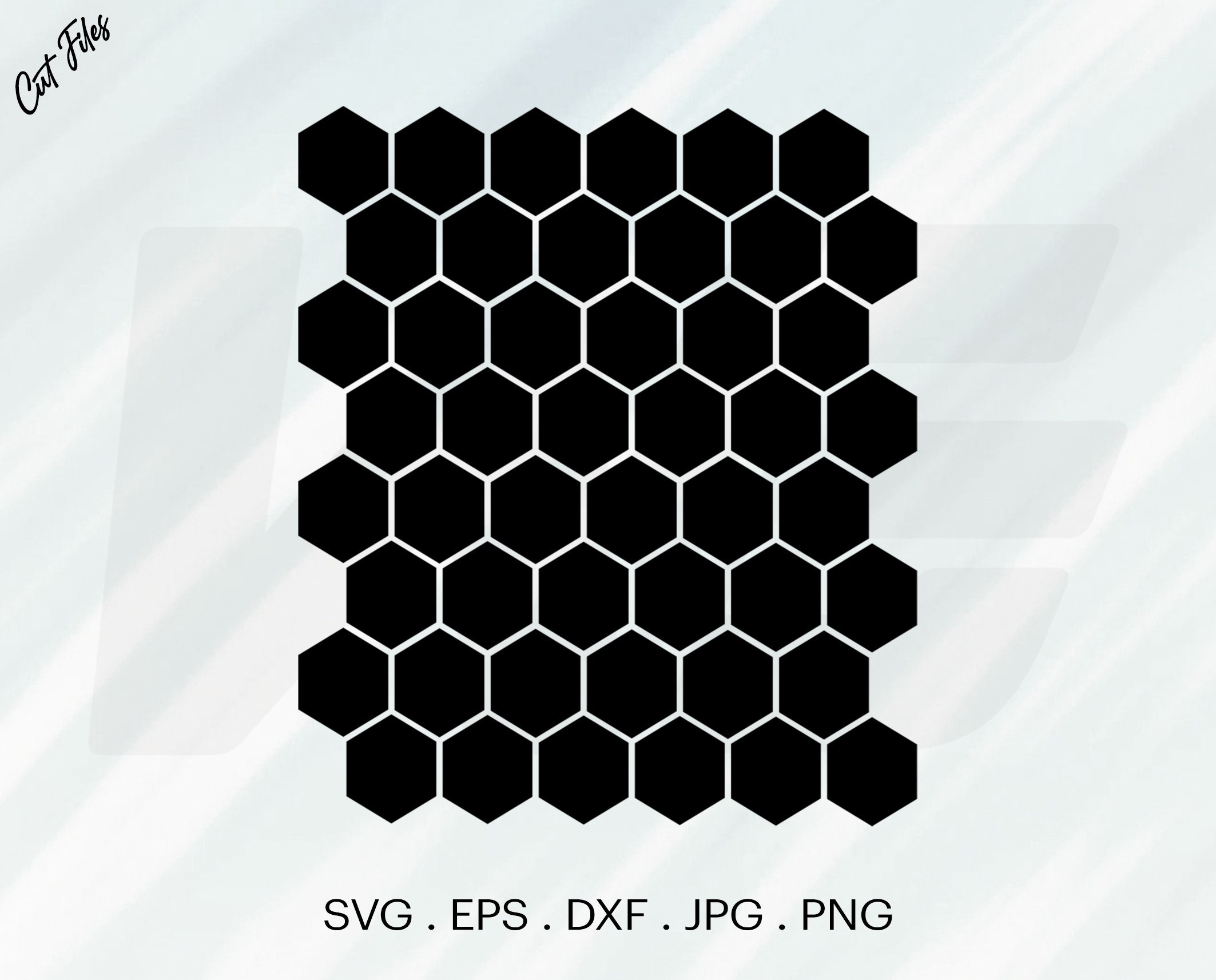 SVG Pattern SVG Hexagon Pattern SVG Cut Etsy UK