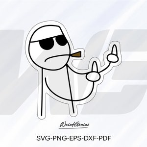 Middle Finger Svg, Middle Finger, Funny Tshirt Design Svg, Funny Middle Finger Svg, High Quality File, Svg, Png, Eps, Dxf, Pdf.