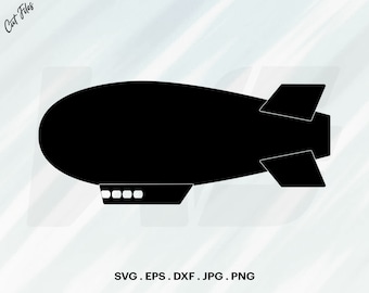 Zeppelin Silhouette Etsy