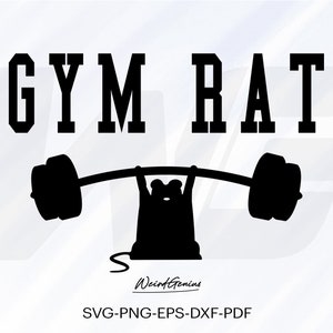  #GYMRAT Gym Rat Camiseta : Ropa, Zapatos y Joyería