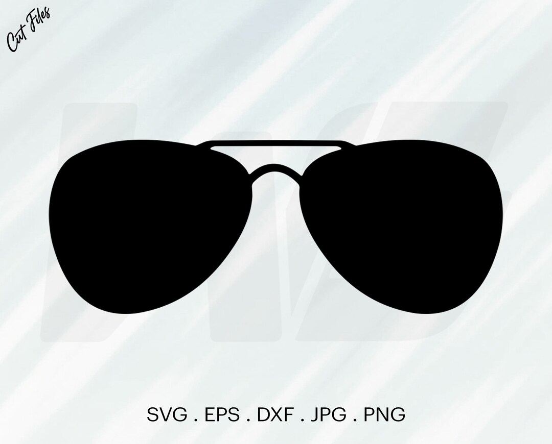 Aviator Sunglasses SVG, Sunglasses SVG, Aviators SVG, Sunglasses