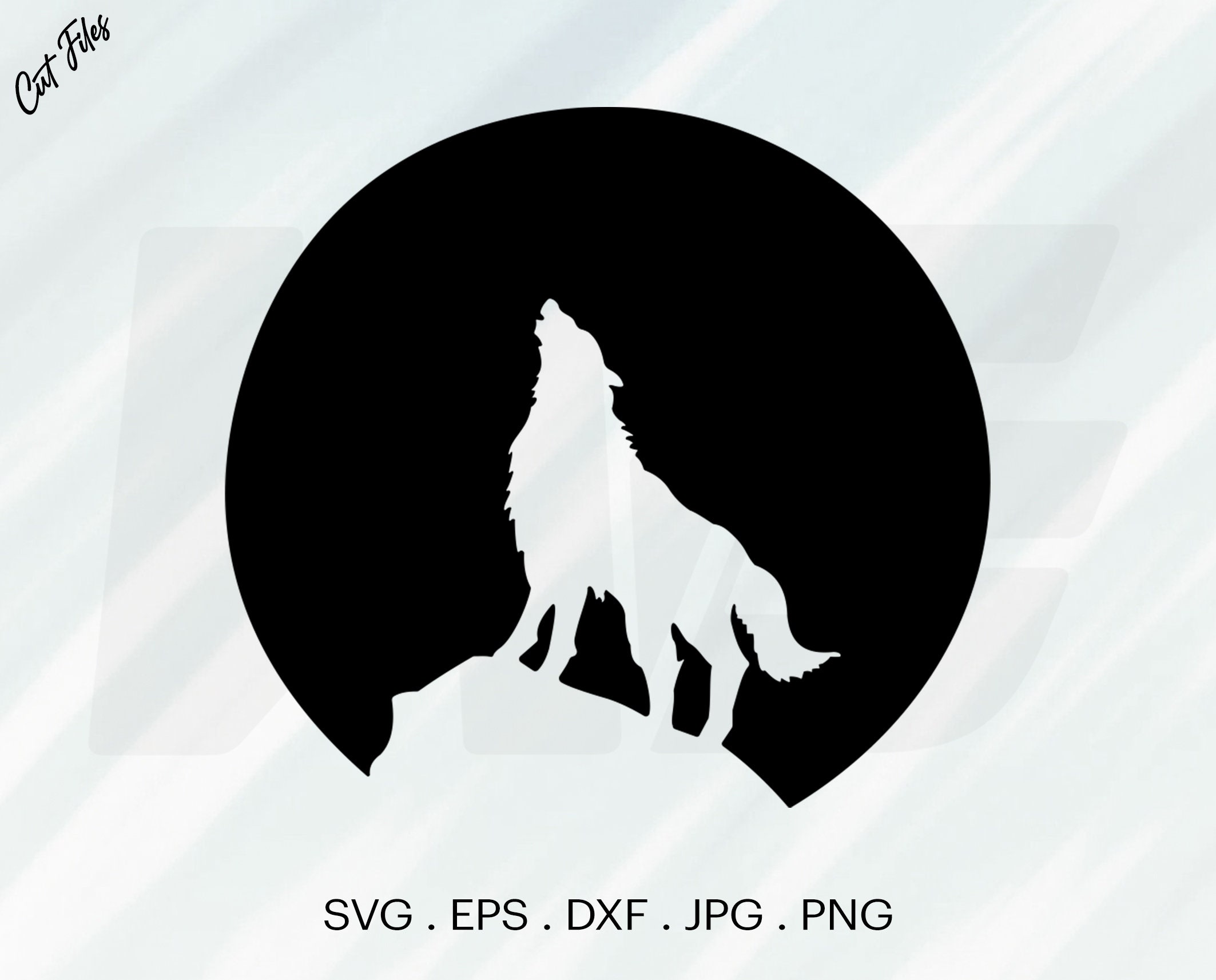 Wolf Svg Howling Wolf Cut File For Cricut Wolf Silhouette Etsy | My XXX ...